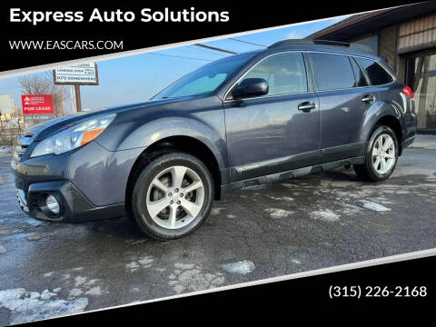 2013 Subaru Outback for sale at Express Auto Solutions in Rochester NY