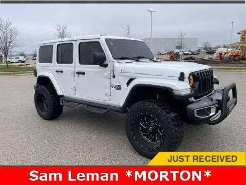 2018 Jeep Wrangler Unlimited for sale at Sam Leman CDJRF Morton in Morton IL