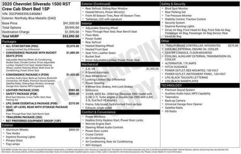 2020 Chevrolet Silverado 1500