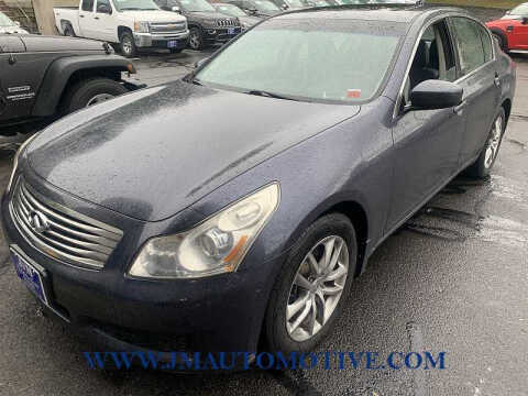 2009 Infiniti G37 Sedan for sale at J & M Automotive in Naugatuck CT