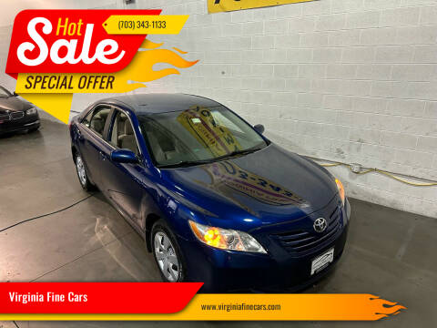 2009 Toyota Camry for sale at Virginia Fine Cars in Chantilly VA