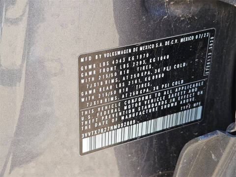 2022 Volkswagen Taos SE