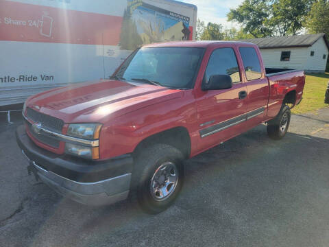 2003 Chevrolet Silverado 2500HD for sale at Motorsports Motors LLC in Youngstown OH