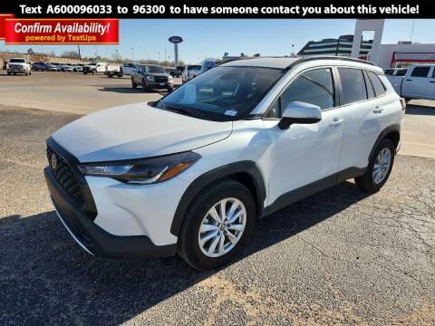 2022 Toyota Corolla Cross for sale at POLLARD PRE-OWNED in Lubbock TX