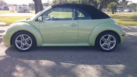 2004 Volkswagen New Beetle Convertible for sale at Gas Buggies in Labelle FL