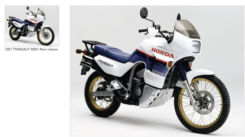 1987 Honda Transalp XL600V