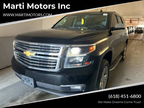 2015 Chevrolet Tahoe for sale at Marti Motors Inc in Madison IL