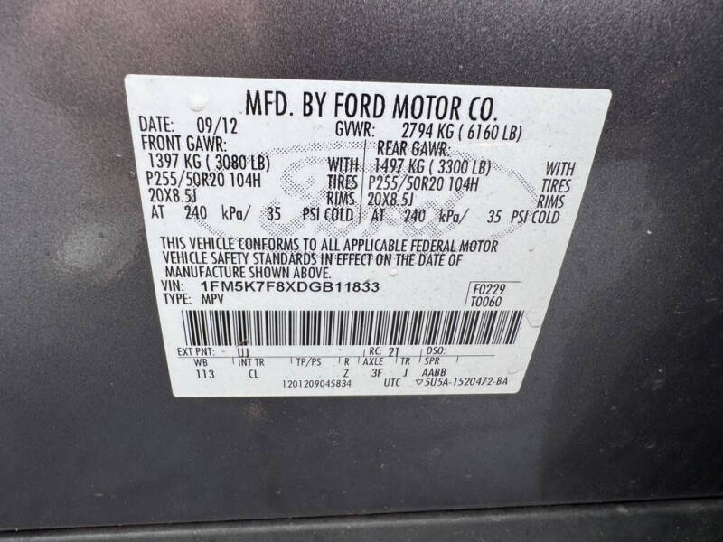 2013 Ford Explorer Limited