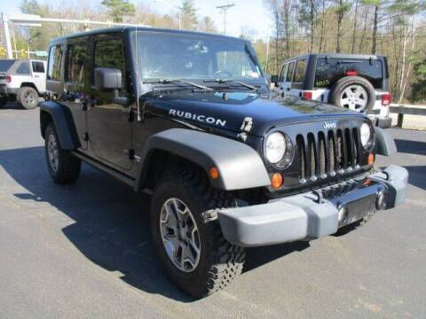 2013 Jeep Wrangler Unlimited for sale at Route 4 Motors INC in Epsom NH