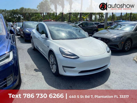 2018 Tesla Model 3 for sale at AUTOSHOW SALES & SERVICE in Plantation FL