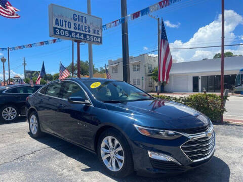 2021 Chevrolet Malibu for sale at CITI AUTO SALES INC in Miami FL