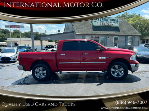 2015 RAM 1500 for sale at International Motor Co. in Saint Charles MO