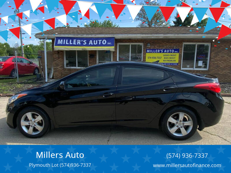 2013 Hyundai Elantra for sale at Millers Auto in Plymouth IN