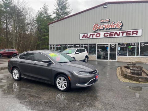 2017 Chrysler 200 for sale at North Berwick Auto Center in Berwick ME