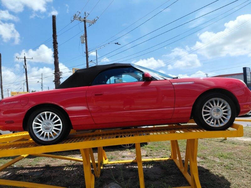 Red 2005 Ford Thunderbird Deluxe Convertible Deluxe 2dr Convertible 1
