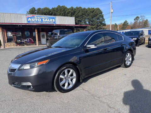 2012 Acura TL for sale at Greenbrier Auto Sales in Greenbrier AR