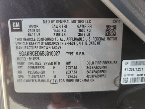 2011 Buick Enclave CXL-2