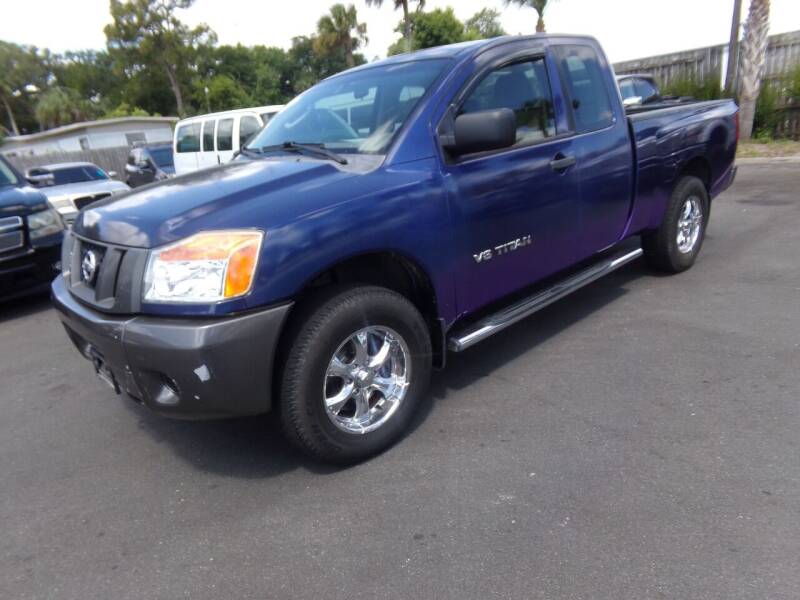 2008 Nissan Titan for sale at AutoVenture in Holly Hill FL