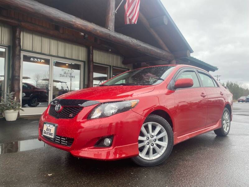 2009 Toyota Corolla for sale at Lakes Area Auto Solutions in Baxter MN