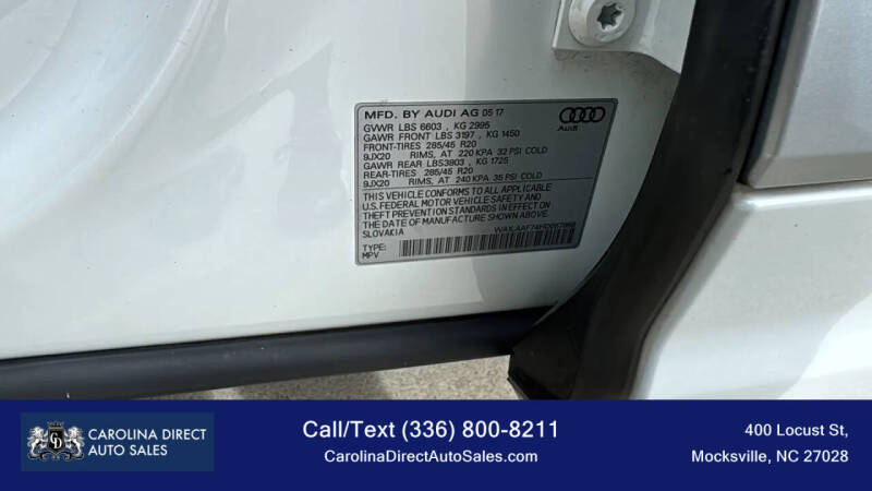 2017 Audi Q7 3.0T quattro Premium Plus