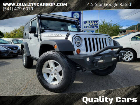 2010 Jeep Wrangler for sale at Quality Cars in Grants Pass OR