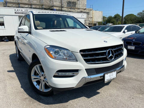2012 Mercedes-Benz M-Class for sale at KAYALAR MOTORS in Houston TX