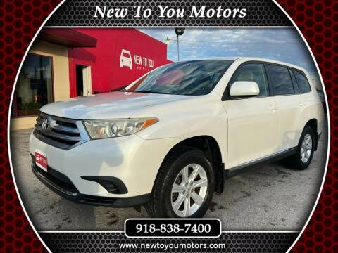 2012 Toyota Highlander for sale at New To You Motors in Tulsa OK
