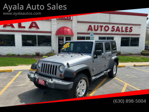 2013 Jeep Wrangler Unlimited for sale at Ayala Auto Sales in Aurora IL
