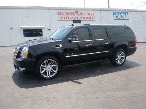 2013 Cadillac Escalade ESV for sale at Big Boys Auto Sales in Russellville KY
