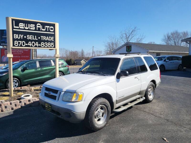 2001 Ford Explorer Sport for sale at Lewis Auto in Mountain Home AR