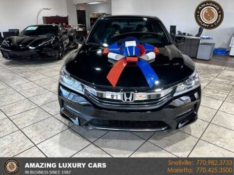 2017 Honda Accord for sale at Amazing Luxury Cars in Snellville GA