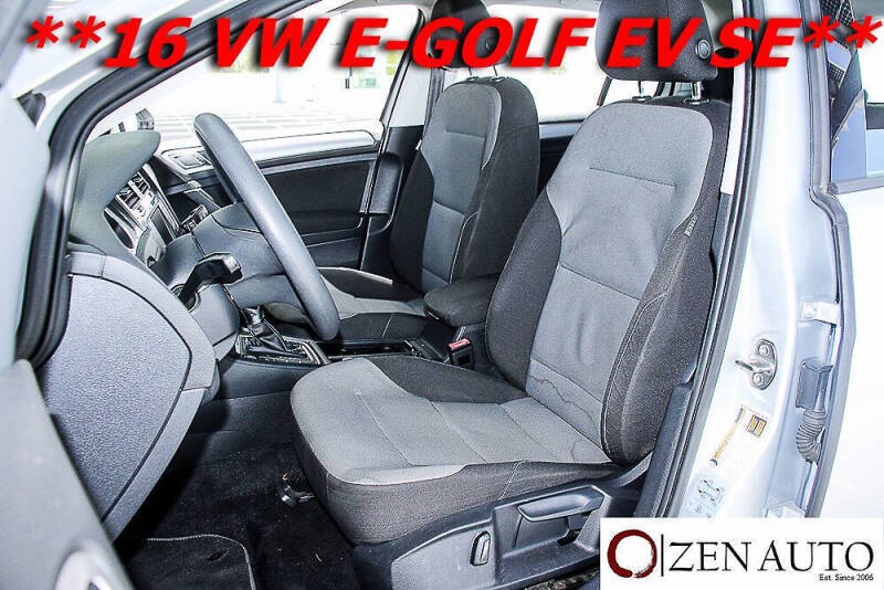 2016 Volkswagen e-Golf SE