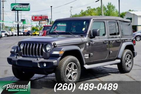 2020 Jeep Wrangler Unlimited for sale at Preferred Auto in Fort Wayne IN
