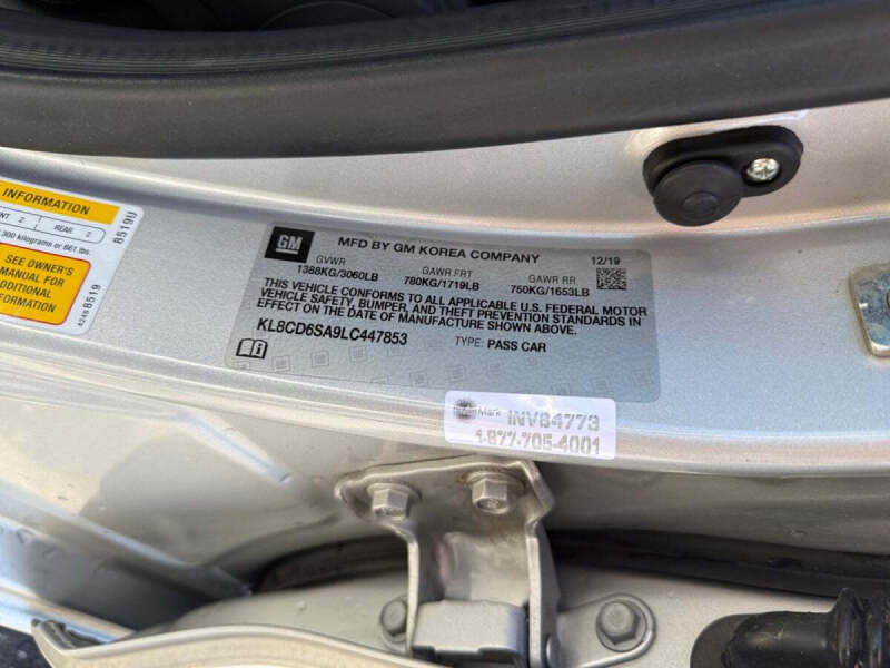 2020 Chevrolet Spark 1LT CVT