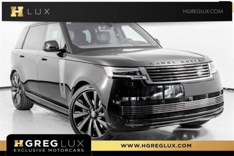 2023 Land Rover Range Rover for sale at HGREG LUX EXCLUSIVE MOTORCARS in Pompano Beach FL