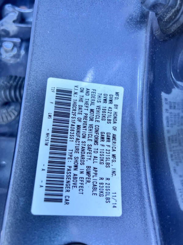 2015 Honda Accord Sport