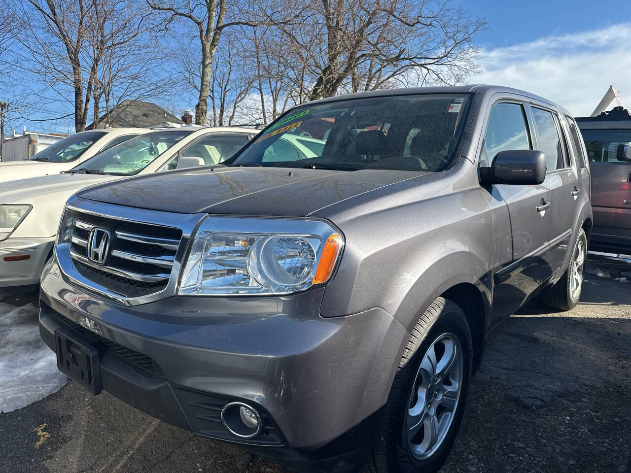 Dk. Gray 2014 Honda Pilot EX-L 4x4 EX-L 4dr SUV 1