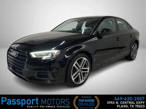 2020 Audi A3 for sale at Passport Motors Auto Leasing in Plano TX