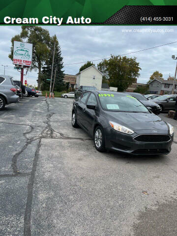 2018 Ford Focus for sale at Cream City Auto in Milwaukee WI