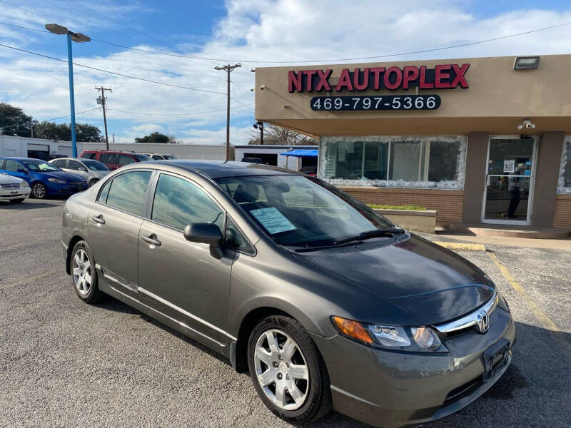 2007 Honda Civic for sale at NTX Autoplex in Garland TX