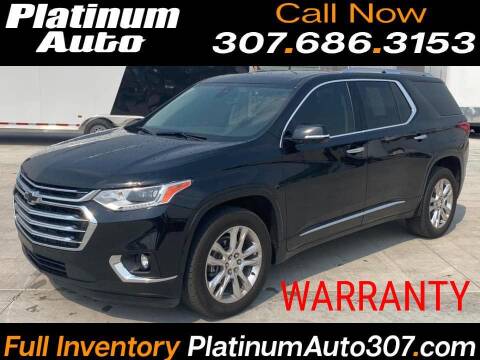 2019 Chevrolet Traverse for sale at Platinum Auto in Gillette WY