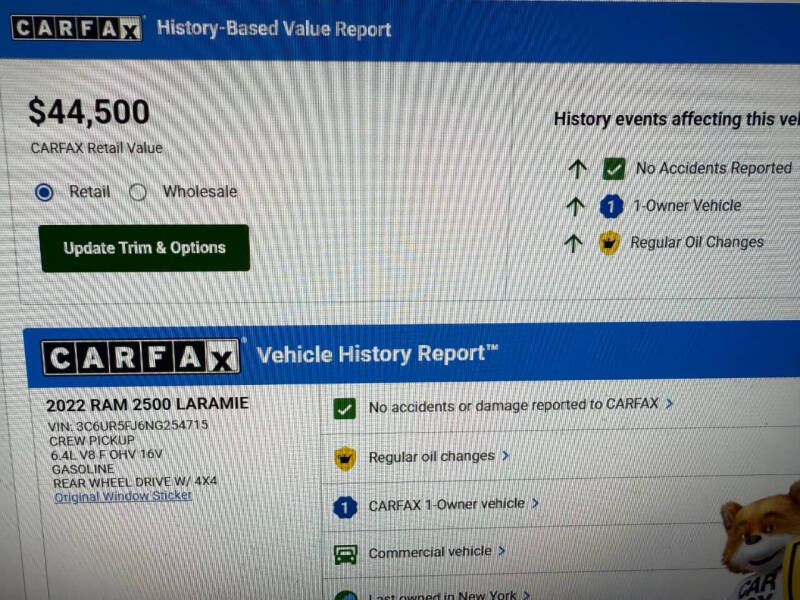 2022 RAM 2500 Laramie