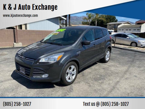 2016 Ford Escape for sale at K & J Auto Exchange in Santa Paula CA