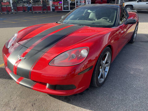 2008 Chevrolet Corvette for sale at BELOW BOOK AUTO SALES in Idaho Falls ID