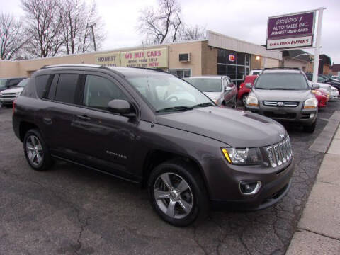 2016 Jeep Compass for sale at Gregory J Auto Sales in Roseville MI