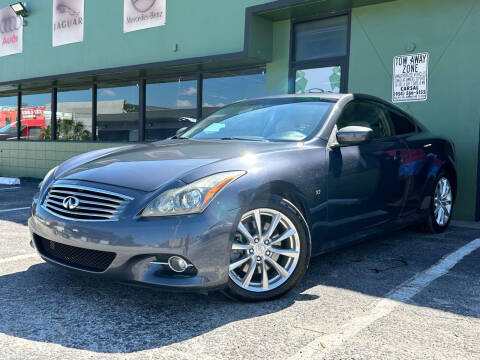2014 Infiniti Q60 Coupe for sale at KARZILLA MOTORS in Oakland Park FL