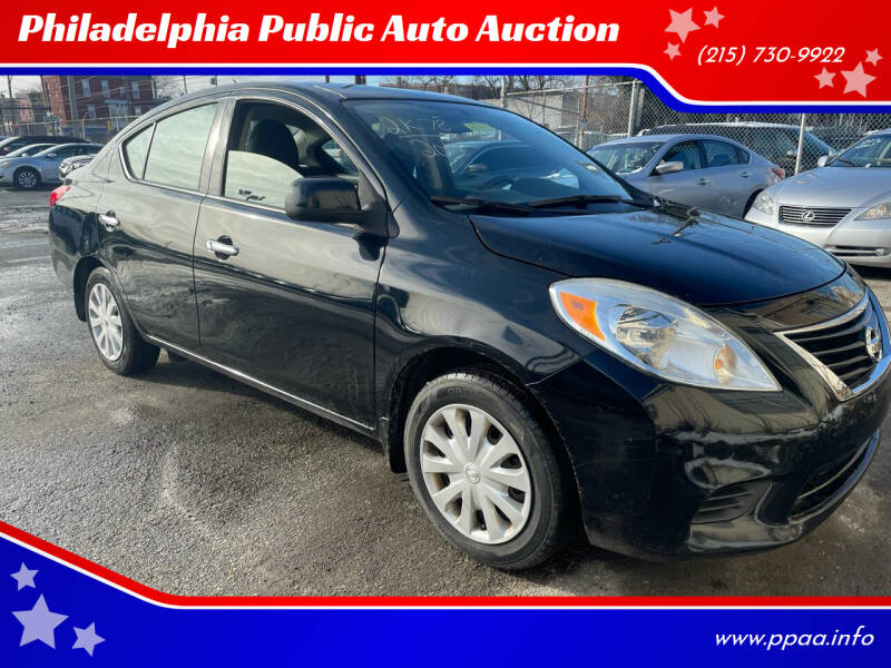 2014 Nissan Versa for sale at Philadelphia Public Auto Auction in Philadelphia PA