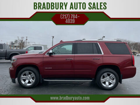 2017 Chevrolet Tahoe for sale at BRADBURY AUTO SALES in Gibson City IL