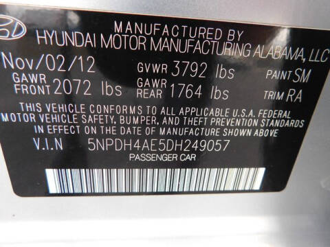 2013 Hyundai Elantra GLS