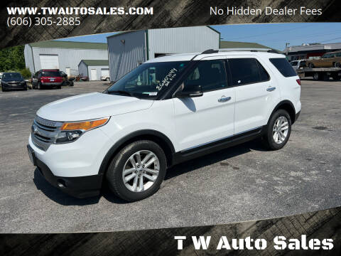 2014 Ford Explorer for sale at T W Auto Sales in Science Hill KY